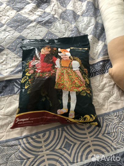 Новогодний костюм зайчика