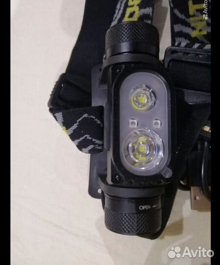 Мощный налобный фонарь