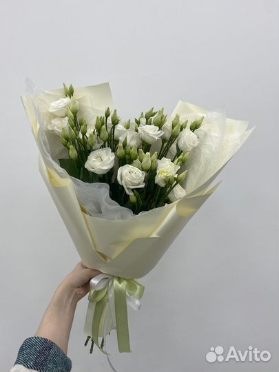 Букеты из эустомы