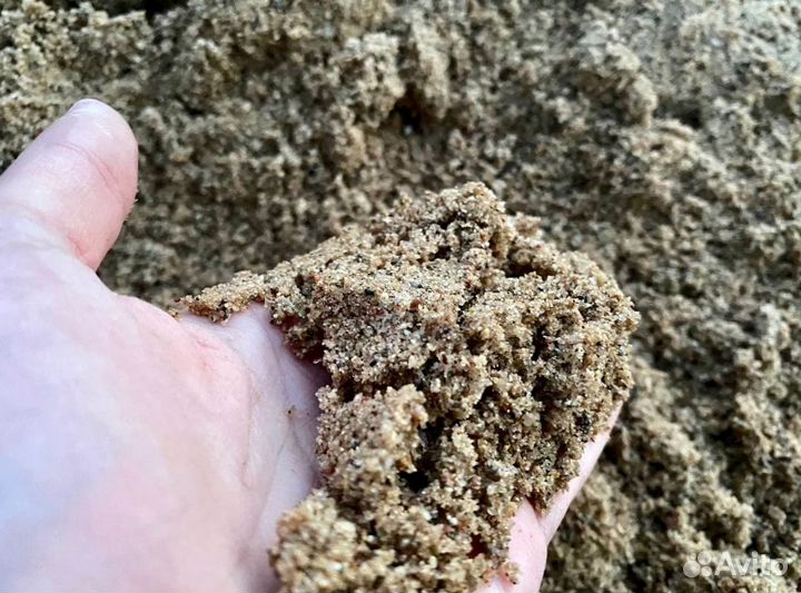 Песок для стяжки, доставка