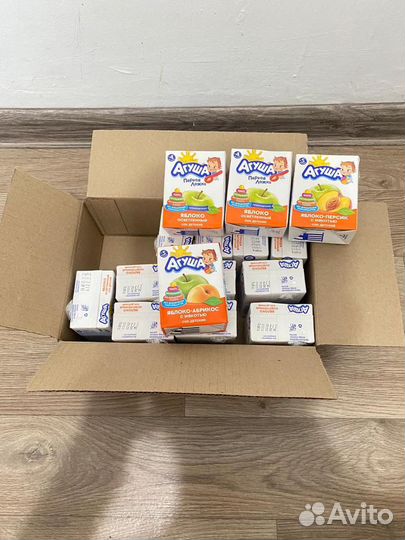 Пюре фруктовое агуша