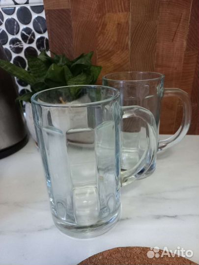 Бокалы для пива стекло