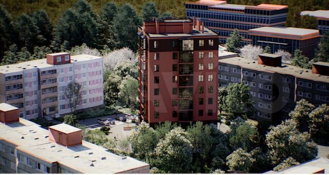 3-к. квартира, 79,2 м², 6/9 эт.