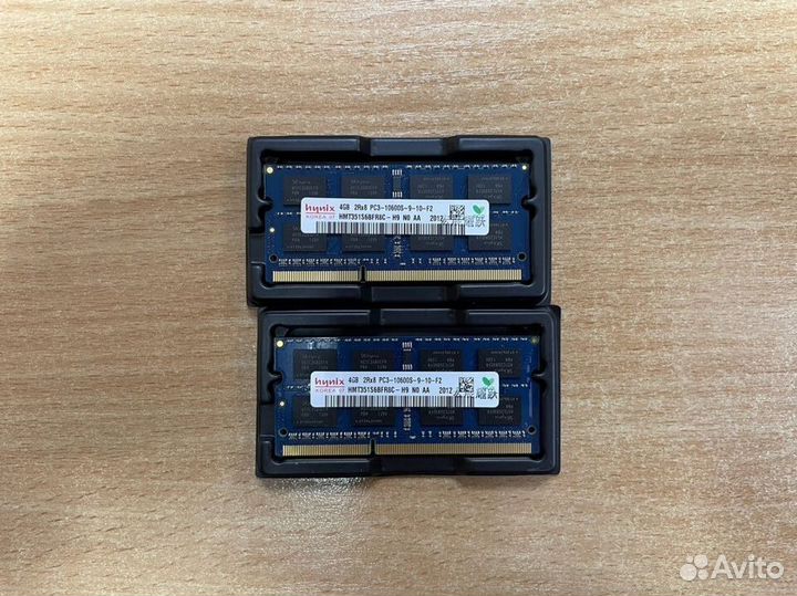 Комплект So-dimm DDR3 8gb (4gb x2) Hynix
