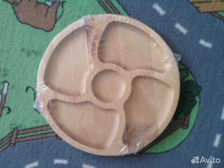 Поднос деревянный новый