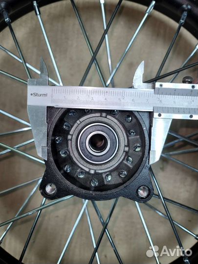 Обод колеса задний стальной на спицах 1.85 - 14