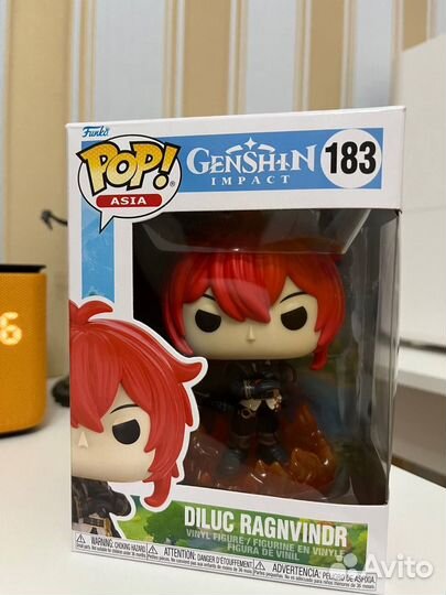 Фигурка Funko POP Genshin Impact: Diluc Ragnvindr