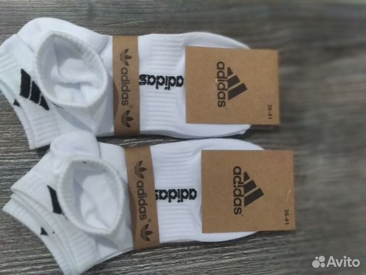 Белые носки Adidas