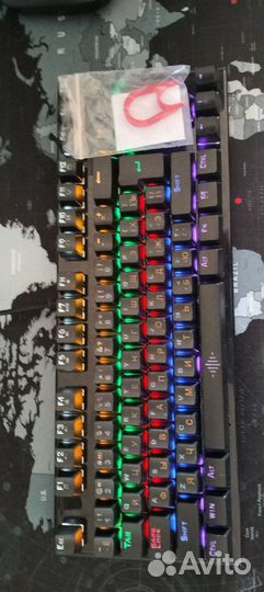 Механическая клавиатура проводная Redragon Kumara