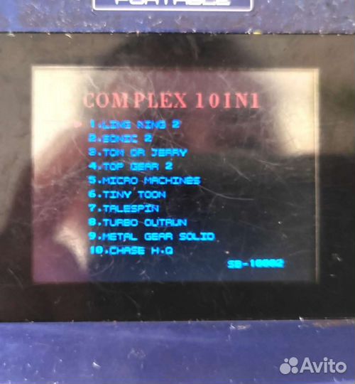 Портативная приставка sega