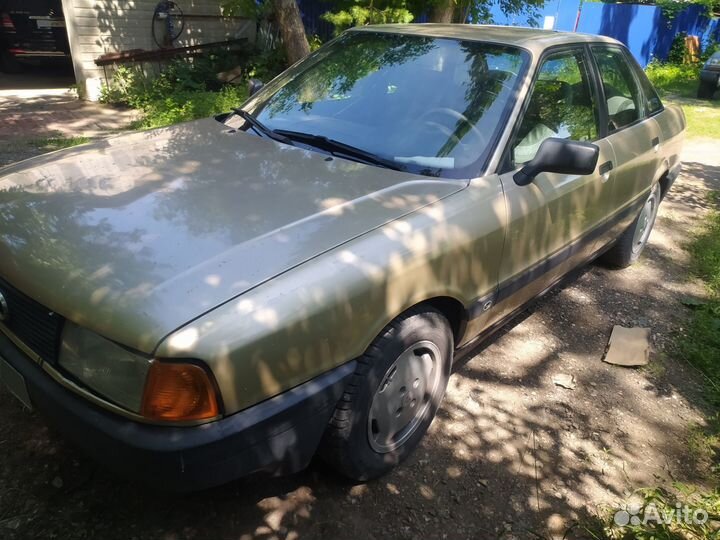 Audi 80 1.8 МТ, 1991, 390 000 км