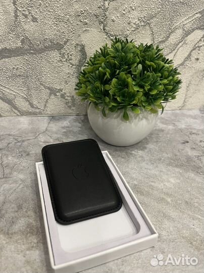 Магнитный кошелек apple