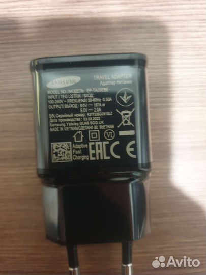 Кабель Samsung USB Type-C - USB блок зарядки