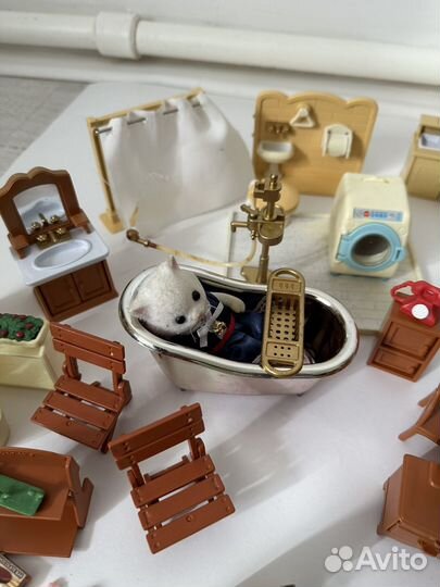 Sylvanian families мебель фигурки