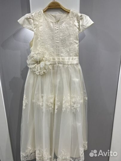 Нарядное платье 116 122 маленькая леди