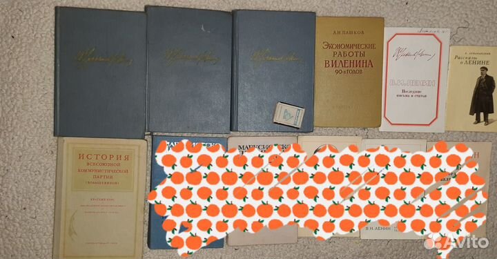 Книги агитлитература и биографии СССР