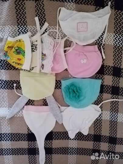 Одежда для девочки пакетом 0 до 3-х месяцев