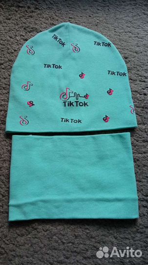 Шапка и снуд, лёгкая шапочка