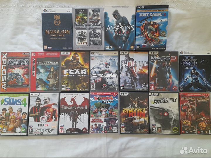 Лицензионные силдовые и бу игры в DVDbox