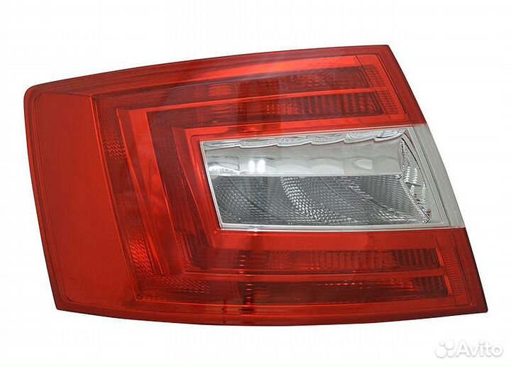Фонарь задний левый Skoda Octavia A7
