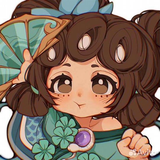 Картина по номерам с аниме персонажами