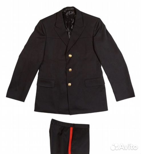Китель кадетский черный