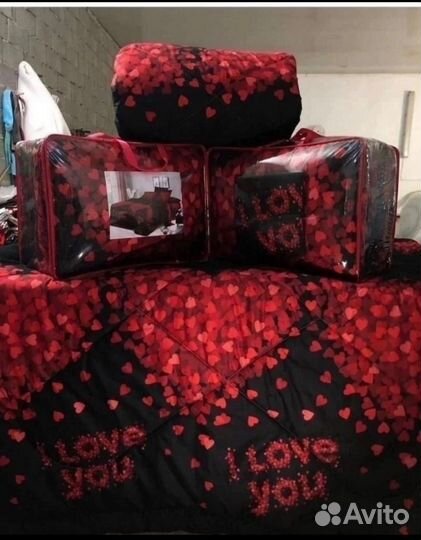 Постельное белье евро новое