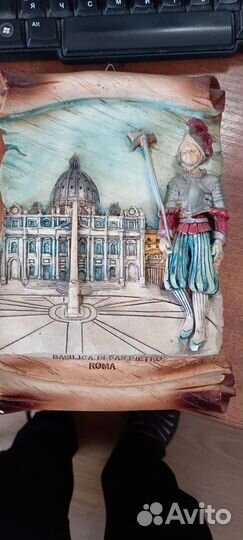 Собор Святого Петра. Ватикан. Барельеф, Керамика