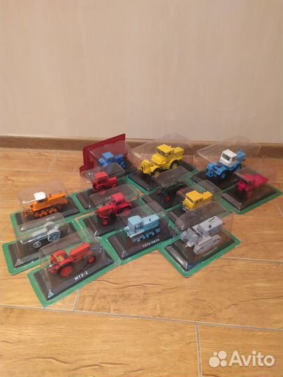 Тракторы история люди машины 1-13+ журналы 1:43