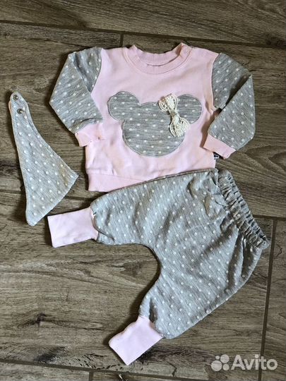 Пакет на девочку от 0 до 9 месяцев
