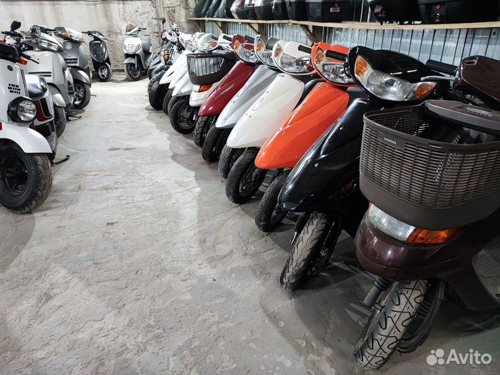Скутеры 4-х тактные из Японии 49 кубов с Гарантией