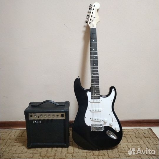 Электрогитара с комбиком