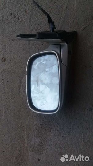 Зеркало заднего вида левое цвет серебро