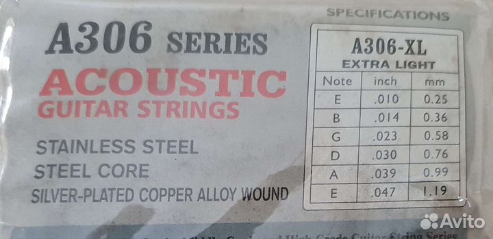 Струны для гитары