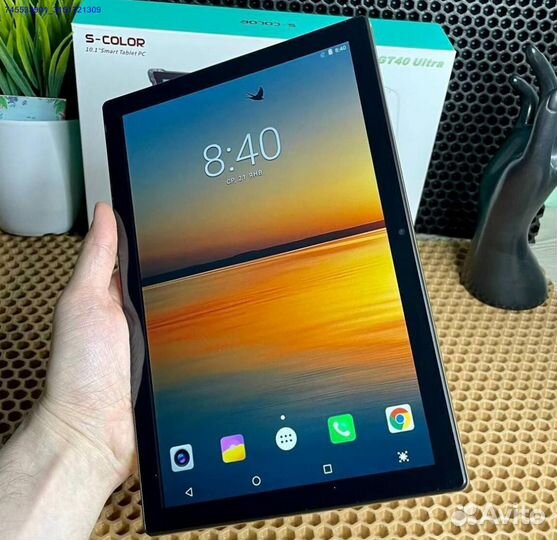 Планшет ноутбук 2 в 1 + клавиатура мышь 16/512гб