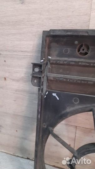 Диффузор радиатора Volkswagen Golf 5 С 2012 По