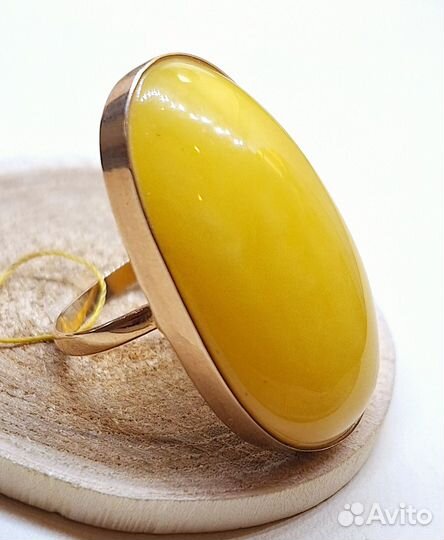 Кольцо золотое 20 размер