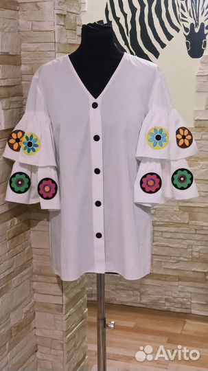 Блузка Dobrяkova Katya хлопок