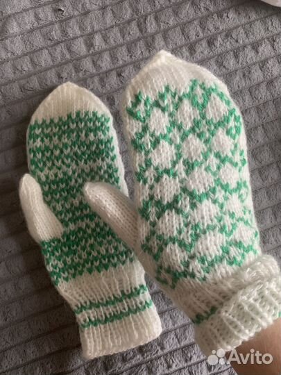 Вязанные носки ручной работы