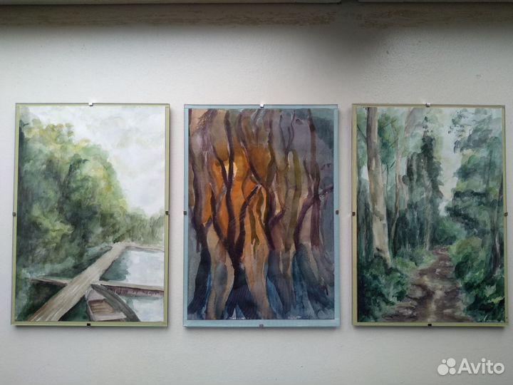 Акварельные этюды 