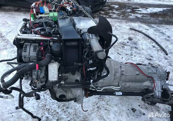 Контрактный двигатель BMW X5F15 5.0D