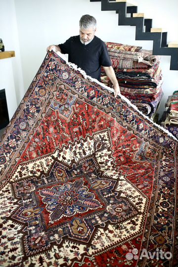 Ковер персидский ручной работы шерсть Хэриз 2 на 3