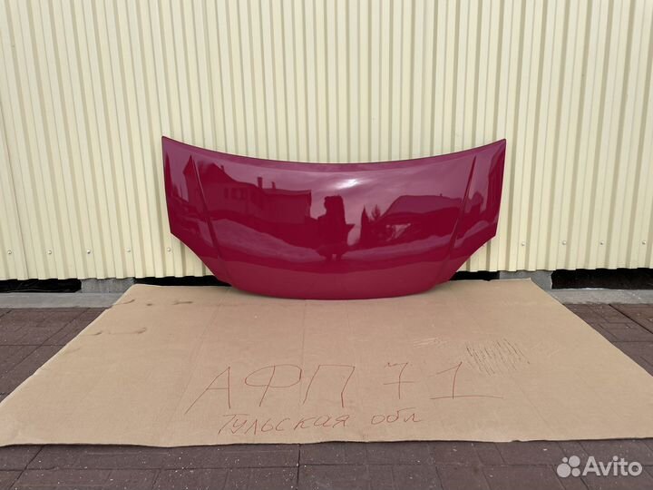 Капот на Газель усиленный цвет Мальва малиновый