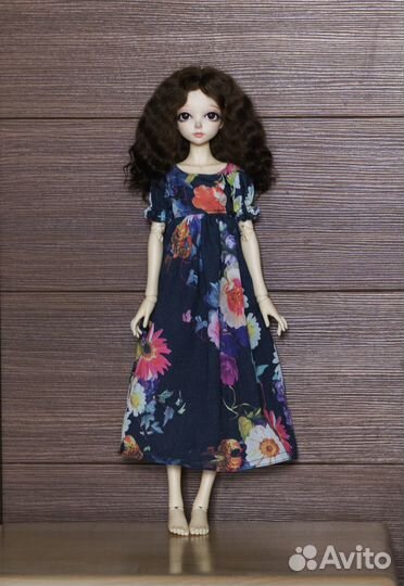 Minifee Honoka на теле DollZone B45-012 (BJD)