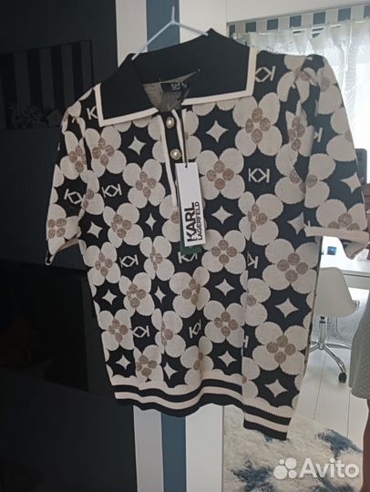 Футболка karl lagerfeld s.m.l. новая оригинал