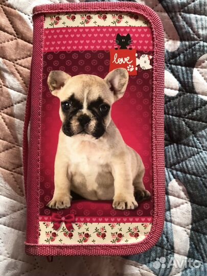 Пенал школьный для девочки