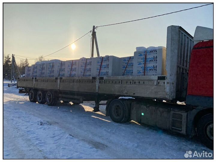 Газосиликатные блоки, газобетон Бонолит