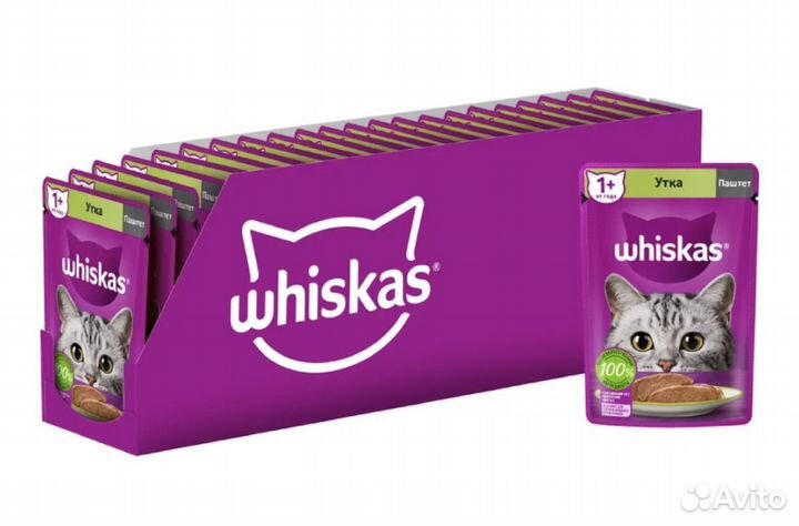 Влажный корм для кошек Whiskas