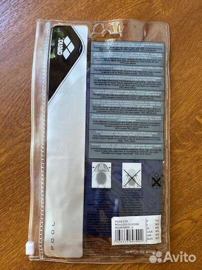 Шапочка для плавания arena