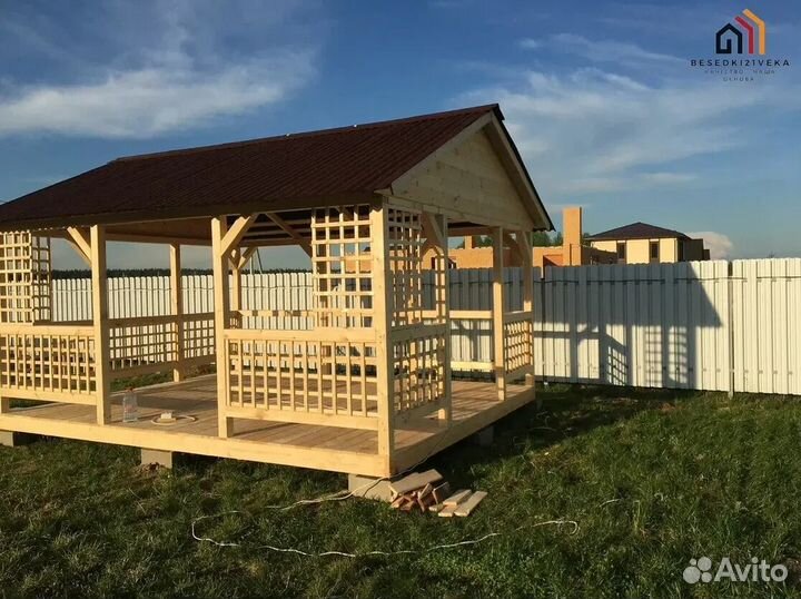 Беседка под ключ